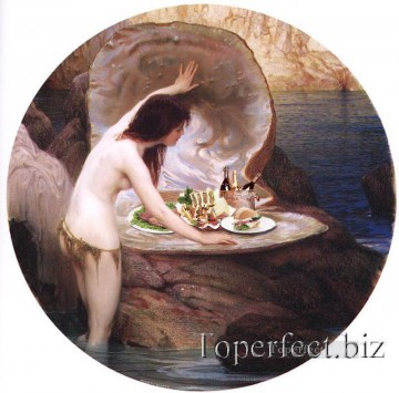 Toperfect Originals Painting - Nude and cate changed from Draper Herbert revision of classics